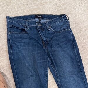 PAIGE Dark Blue Skinny Jeans